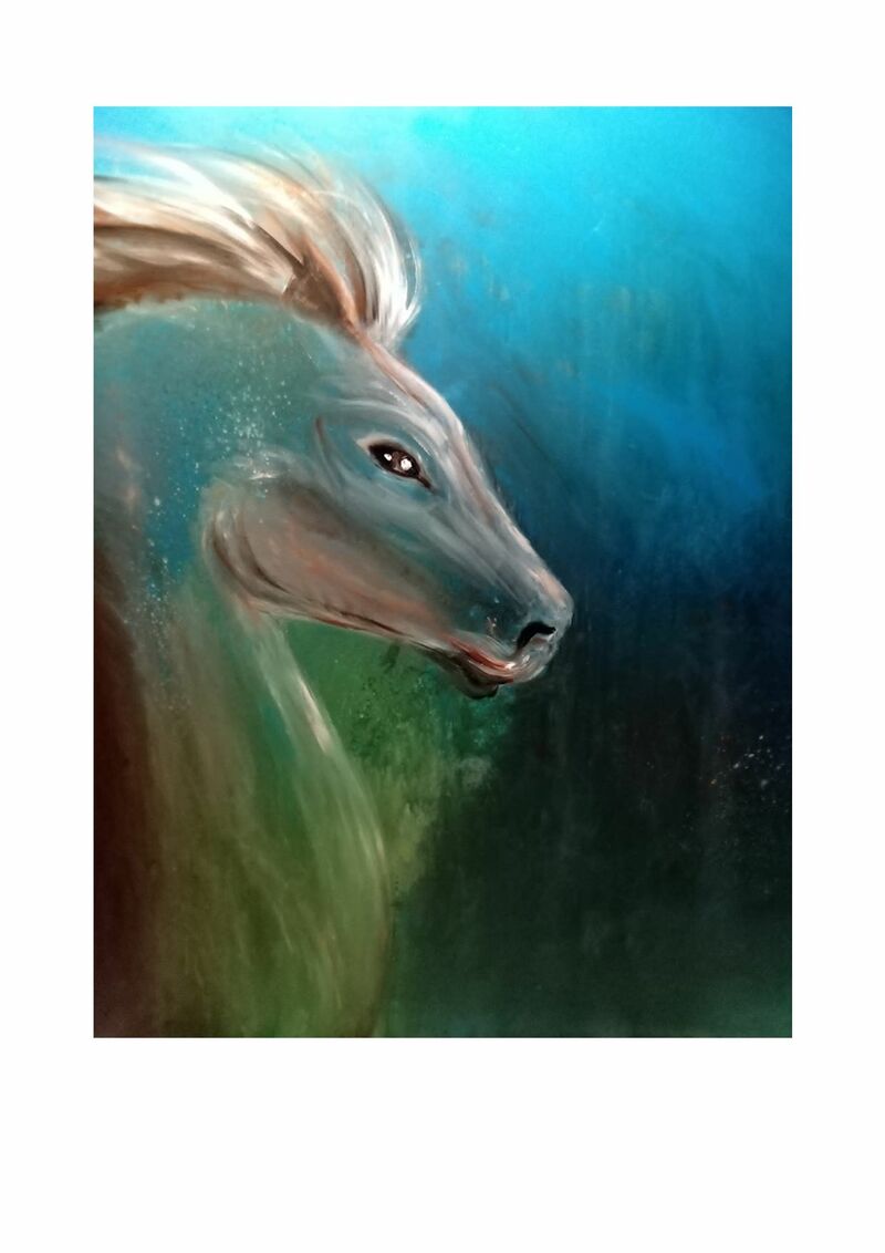 Il sogno del cavallo - a Paint by Alberto Dabrilli
