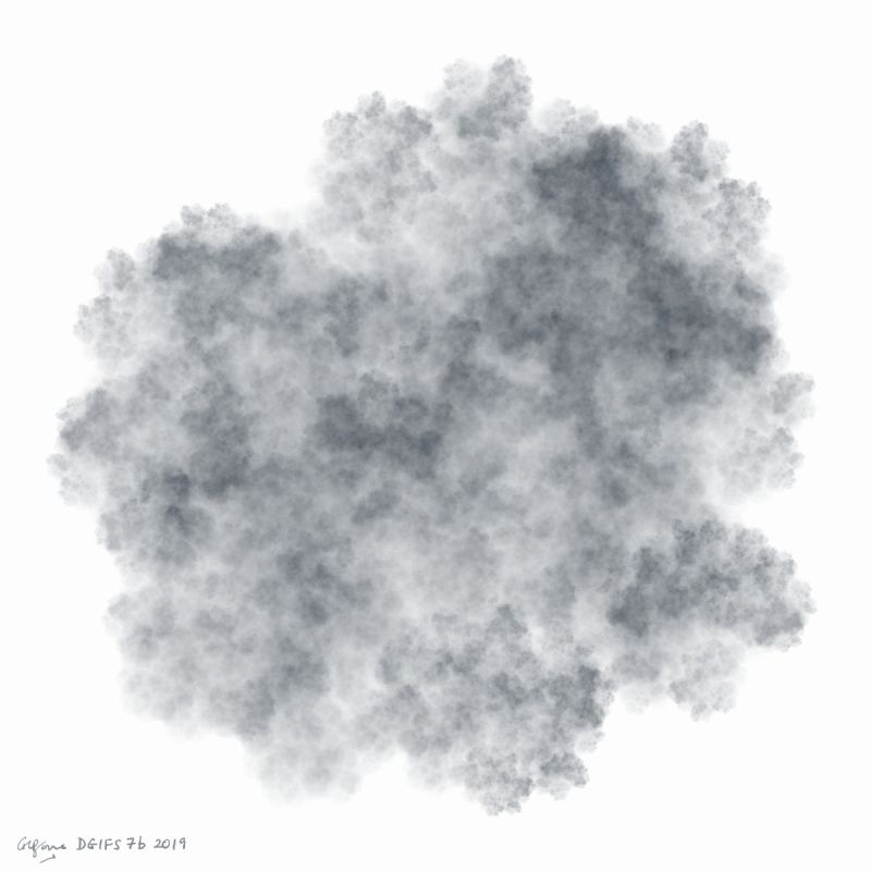 Cloud 7 - a Digital Graphics and Cartoon by Graeme Boore