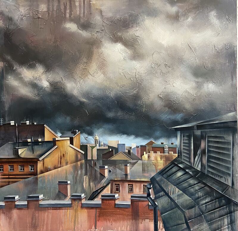 Skyline  - a Paint by Dinara  Hörtnagl 