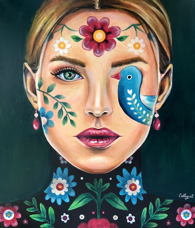 Poland - a Paint by Cathycat