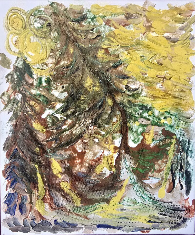 Estata in montagna  - a Paintings by Chántálá Kaydottir