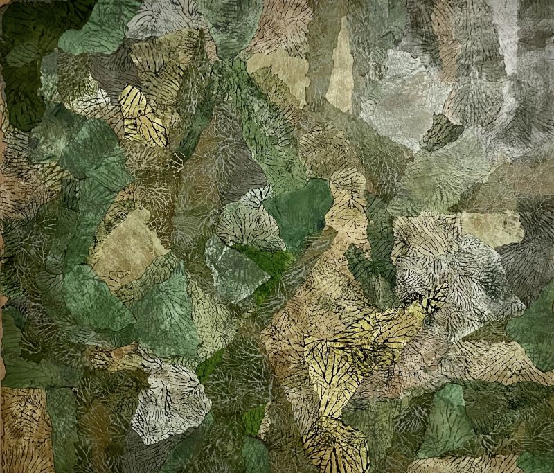 Subterranean Memory 02 - a Paintings by Samanta Malavasi