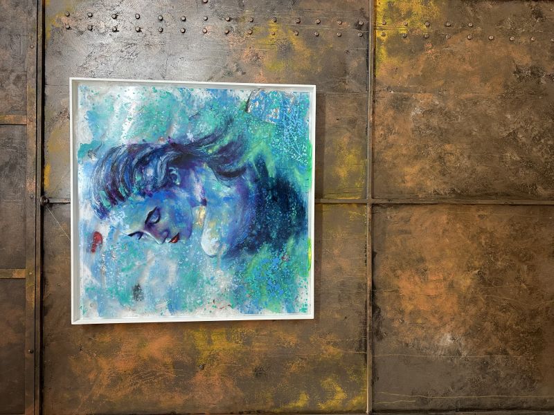 Rubbish Dancer 2 - a Paintings by Gerd Stritzel
