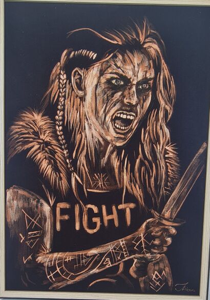 Fight for women  - a Paint Artowrk by Tribus