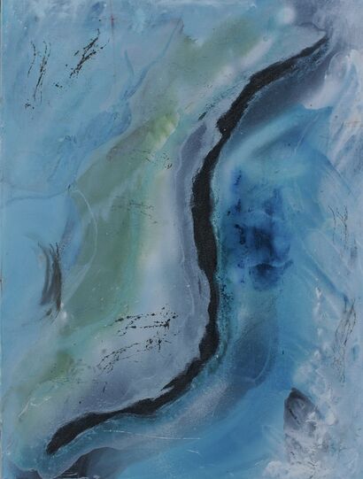 Lagoon - a Paint Artowrk by Emma Benini