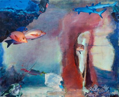 Ocean Care - a Paintings Artwork by Bettina Bucher-Schmidt