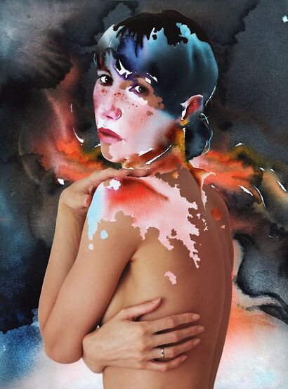 Watercolor vitiligo - A Photographic Art Artwork by Eugenia Shchukina