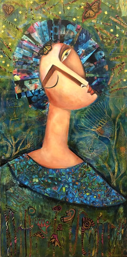 Mariposa - A Paint Artwork by Niki Sands