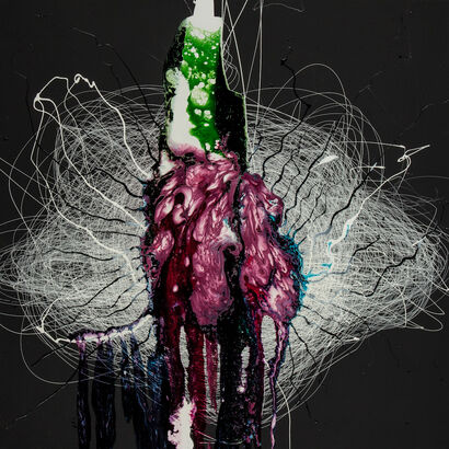 Peacock - A Paint Artwork by Mario Fois Carta