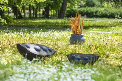 Seeds of Blue - a Sculpture & Installation Artowrk by Rückert Julia