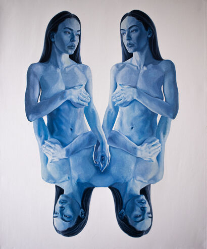 THE RORSCHACH EYES - a Paint Artowrk by Giada Grasso