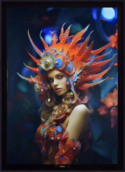 Maele - a Digital Graphics and Cartoon Artowrk by Rudy DeBe
