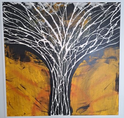 Árvore branca  - a Paint Artowrk by Fernando  Fanelli 