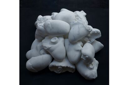 SACRED WHITE - a Sculpture & Installation Artowrk by Marina Bors
