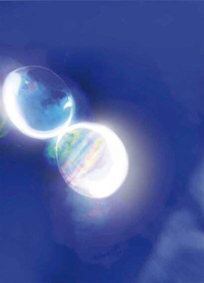 DESPERTAR AL INFINITO (AWAKENING TO INFINITY) - a Digital Art Artowrk by Susana Mazzarino