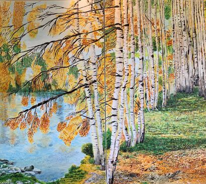 Landscape - a Paint Artowrk by LILY LEWIT