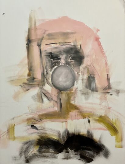 Bubblegum - a Paint Artowrk by Corina Irsik
