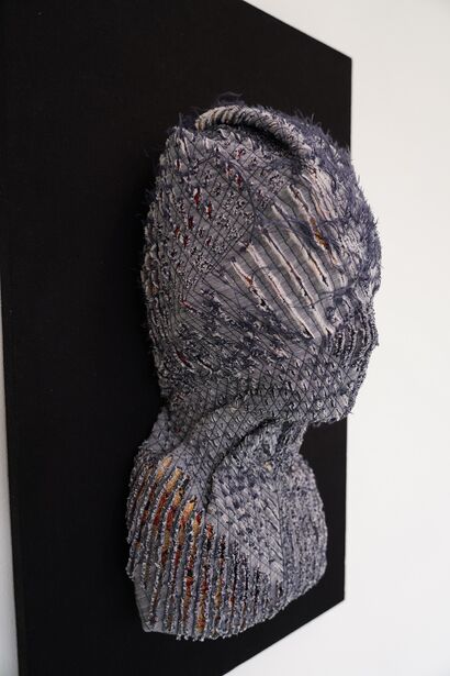 L\'uomo senza espressione - a Sculpture & Installation Artowrk by Andrea Simone Peruzzo