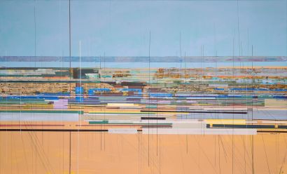 Between Air and Ground - a Paintings Artwork by Vahagn Bagoyan