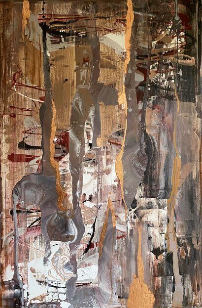 The Egyptian Mystery  - a Paint Artowrk by Esra Hosny