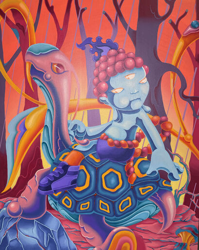 Keep - a Paint Artowrk by Wuttinun Kotisathiankul