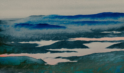 River of Clouds - a Photographic Art Artowrk by Alice  Gur-Arie