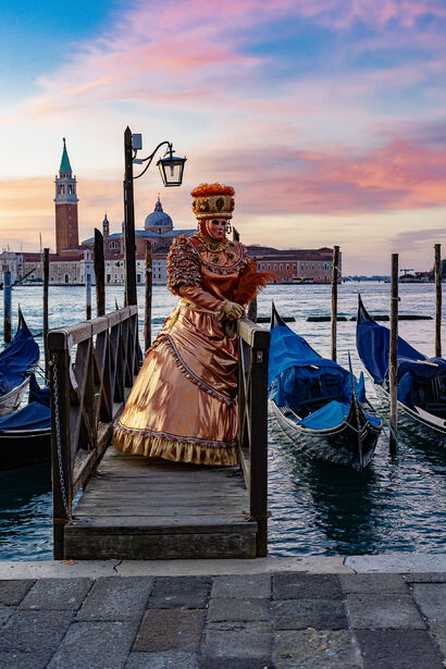 Venice Carnival 2020 - a Photographic Art Artowrk by Luciano Bistoni