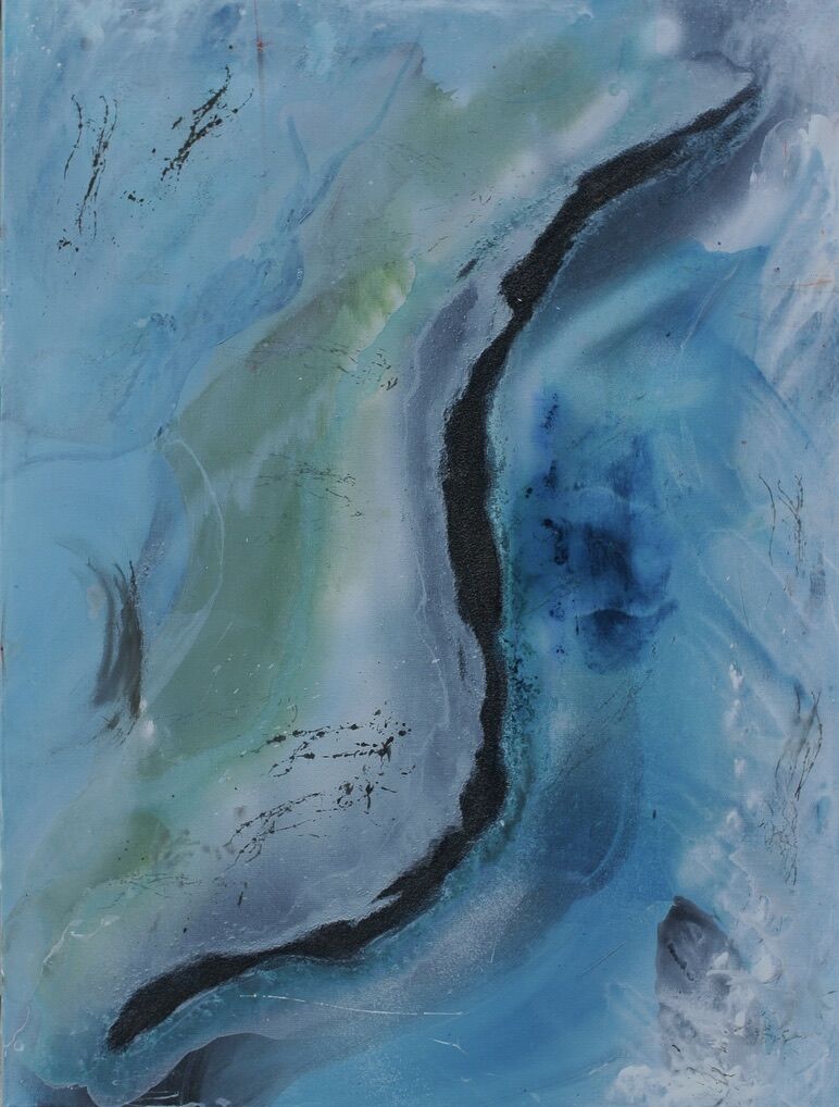 Lagoon - a Paintings by Emma Benini