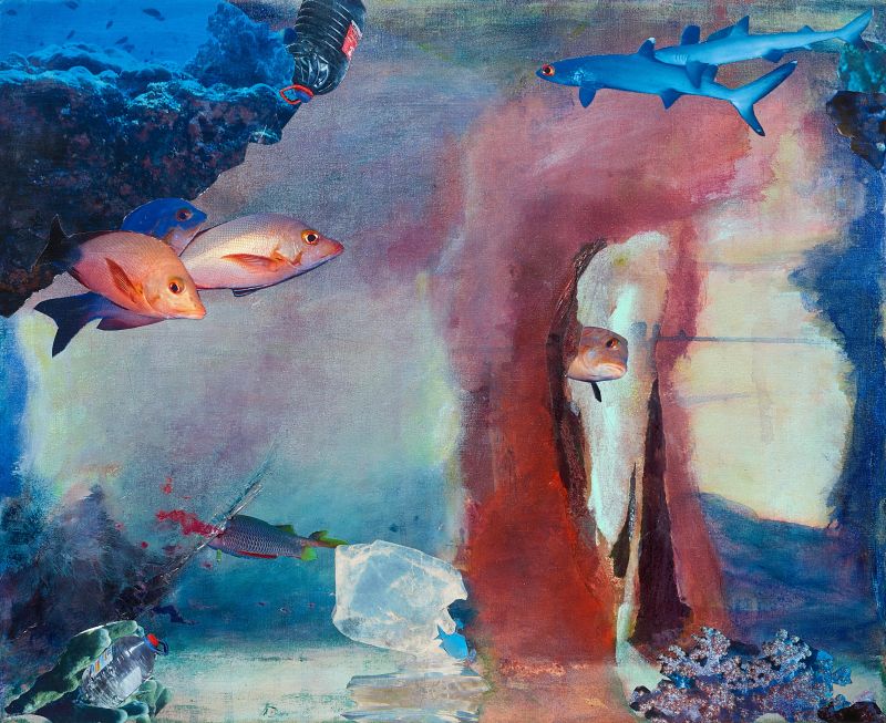 Ocean Care - a Paintings by Bettina Bucher-Schmidt