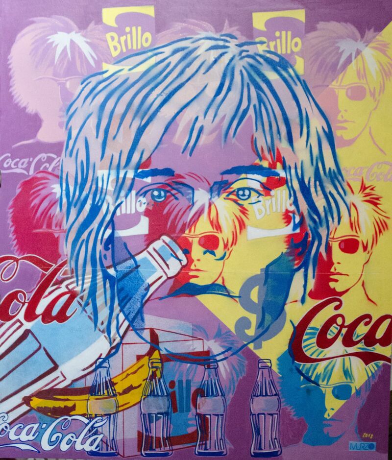 Hommage à Warhol - a Paint by Isabelle Murzeau