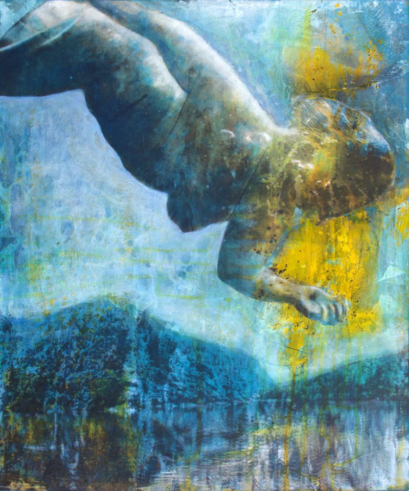Drift - a Paintings by de Kruyf Merete