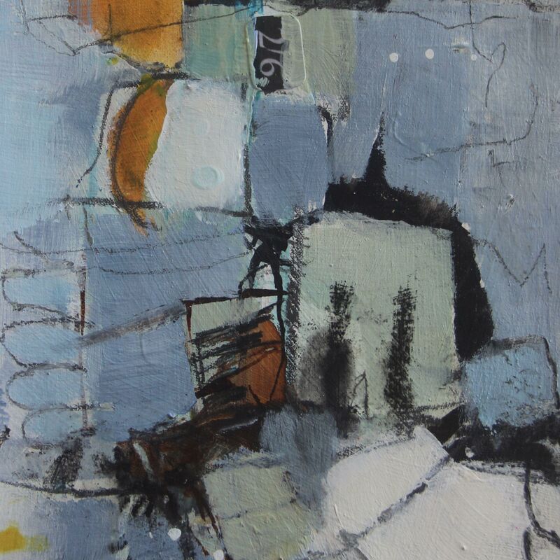 Mondscheinserenade  /moonlight serenade  - a Paintings by Sylvie  Gasser