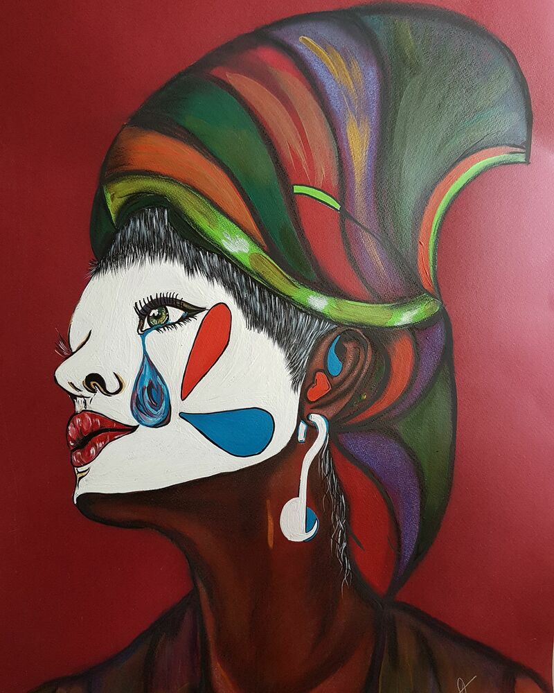 Autopsy of a look - a Paint by Teodora Paula Dumitrache