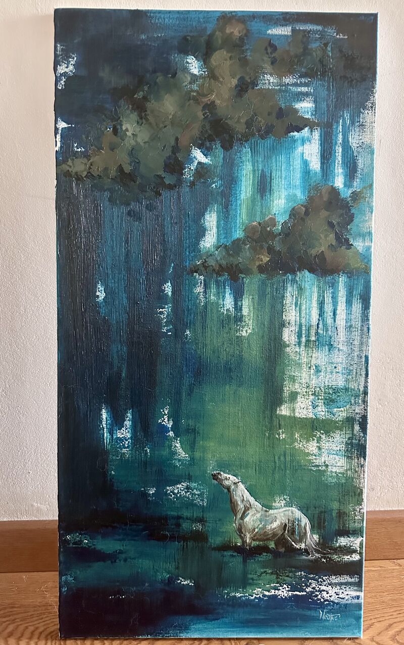 Tears of water - a Paintings by Cristina  Tagliaferro 