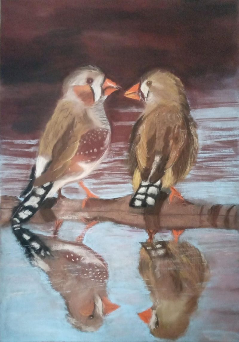 Due - a Paintings by Ornella Rossi