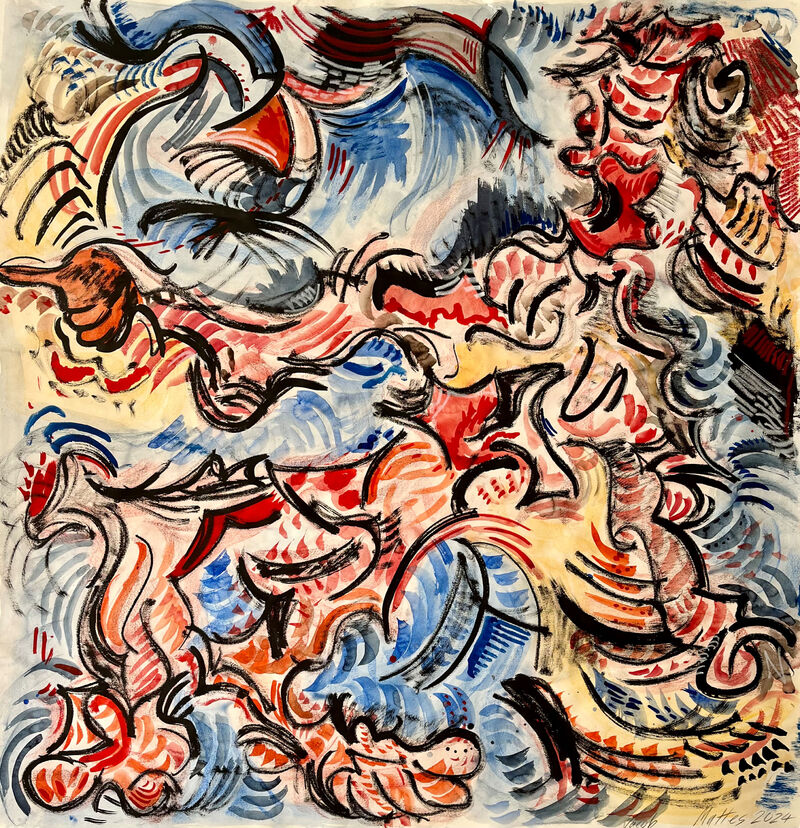 Index Finger - a Paintings by Jacob Mattes