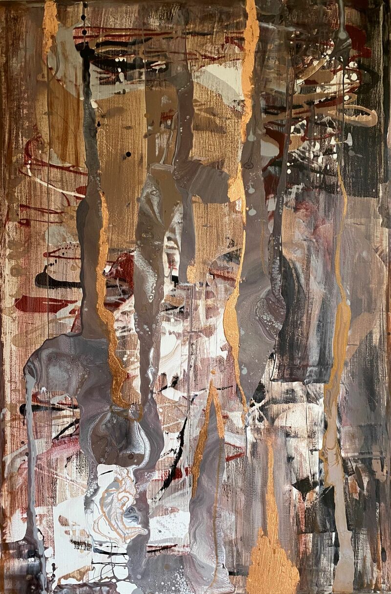 The Egyptian Mystery  - a Paint by Esra Hosny