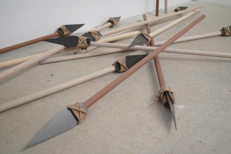 Abandoned Spears - a Sculpture & Installation by Chung-Hsuan Lan