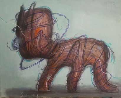 《宠物》 - a Paint Artowrk by Xuixi Yu