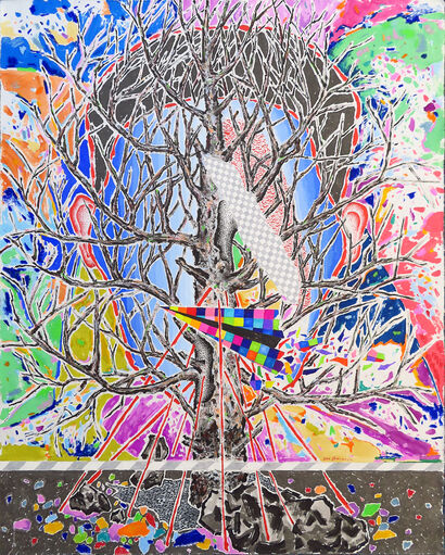 Old tree - a Paint Artowrk by Shouhui Lu