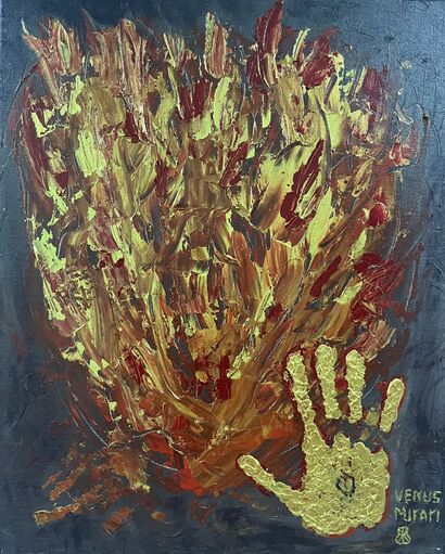 Flame of the Soul - a Paint Artowrk by Venus Mirari