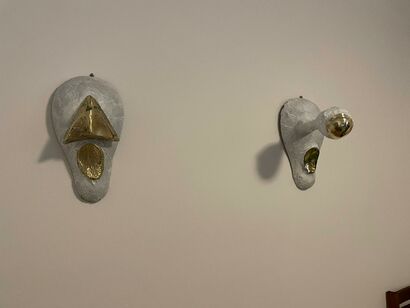 Screams - A Sculpture & Installation Artwork by Giulian Octav Dumitriu