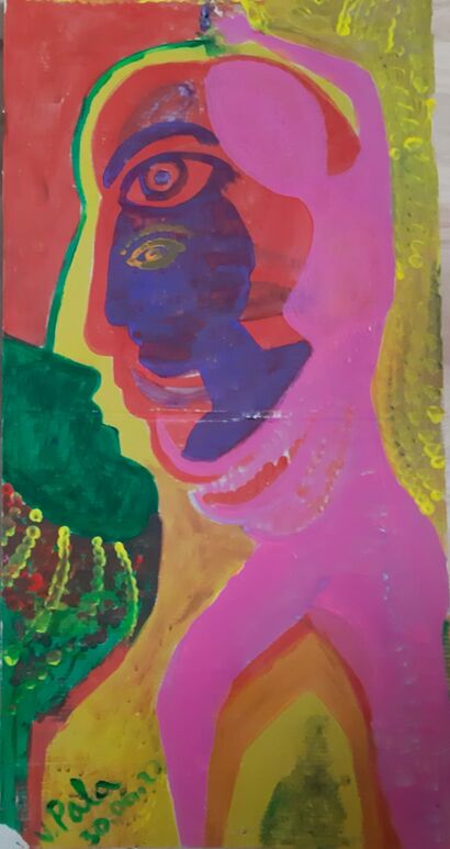 Love has/knows no gender and culture - a Paint Artowrk by Pala Vishnu