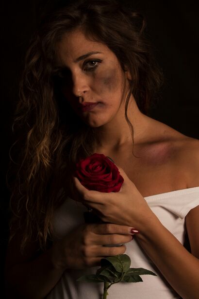Come una rosa - a Photographic Art Artowrk by Assunta Criscuolo