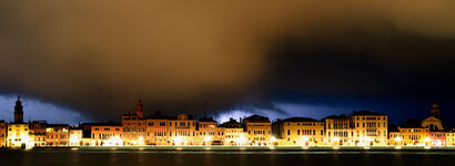 Lightning over Venice - A Photographic Art Artwork by photo