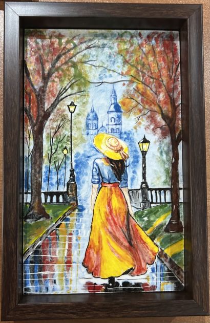 Autumn Walk - a Sculpture & Installation Artwork by Zeynep  Guneysu