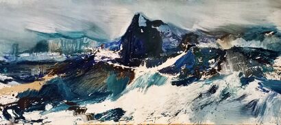 storm 3 - a Paint Artowrk by Francesca  De Angelis 