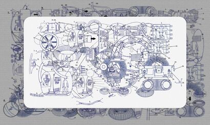Machine XY745900OI - a Digital Art Artowrk by Marek-Lars Kruusen