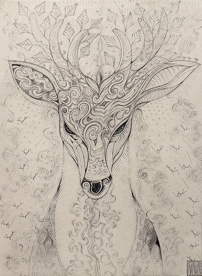 Keeper of the Light - a Paint Artowrk by VAVA