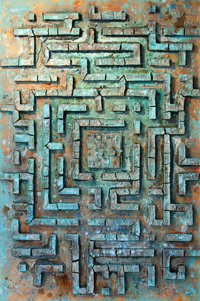 Vestigia del sistema - a Paint Artowrk by Jacopo Berlendis